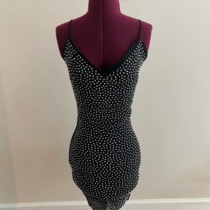 Windsor Black Beaded Sparkly Bodycon Dress 🧡